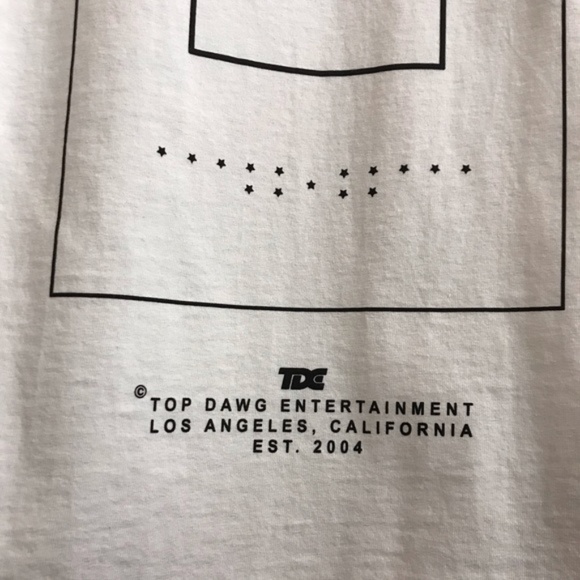 Limited Edition TDE Top Dawg Entertainment Kendrick Lamar KL18 Tee Size Medium - Picture 12 of 13